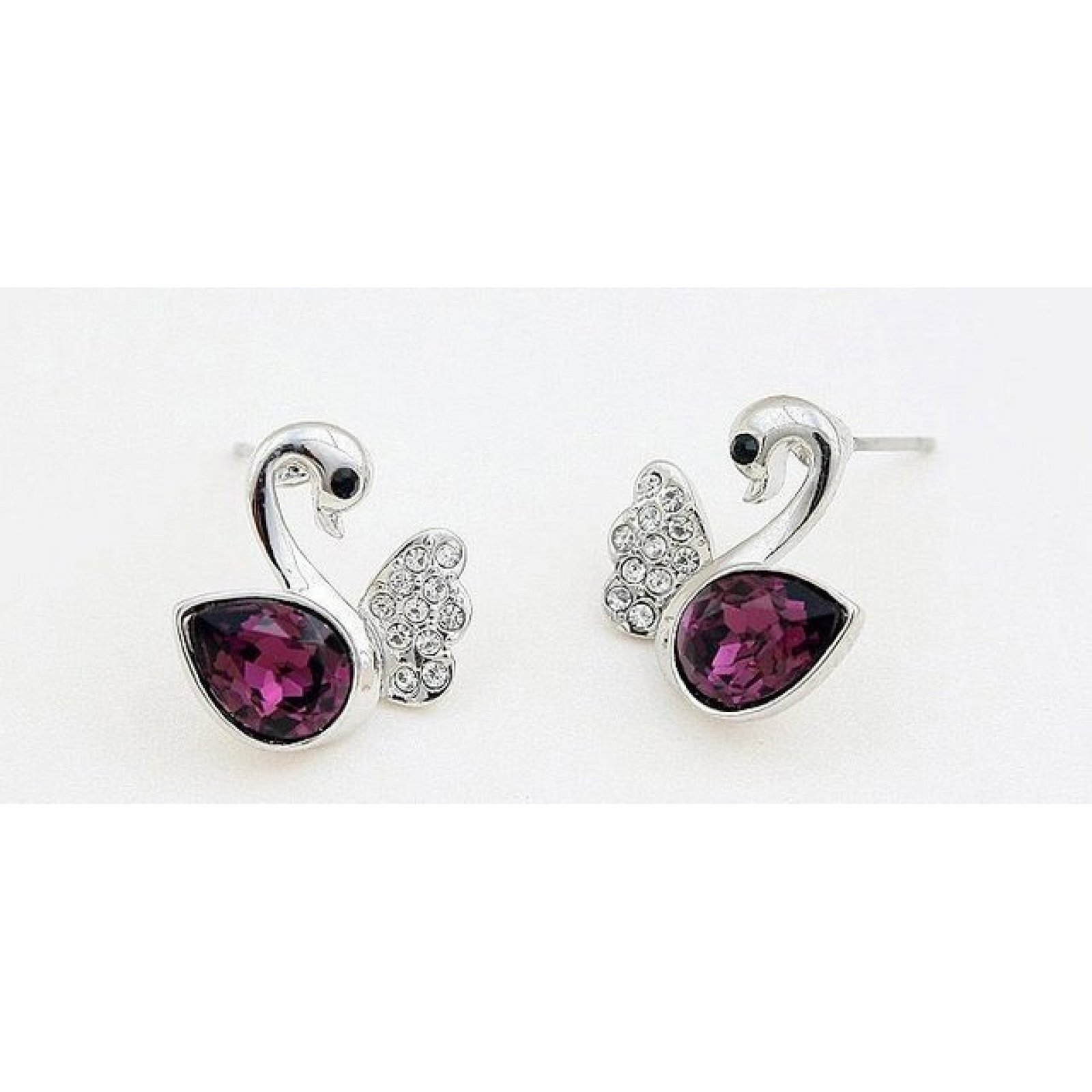 Set Elemente Swarovski Lebada